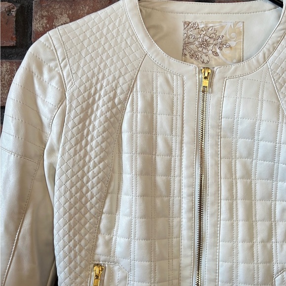 Arden B quilted leather jacket - Picture 2 of 4